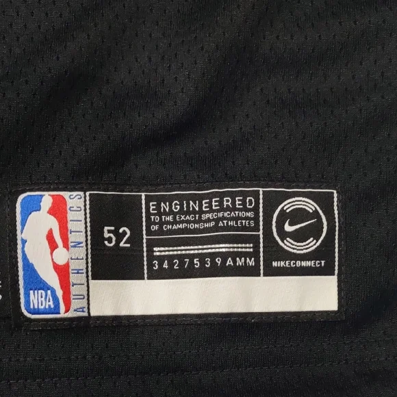 NBA Nike Black and Green Bucks Jersey - Picture 12 of 17